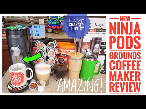 Видео: НОВИНКА! Обзор кофеварки Ninja Pods & Grounds Specialty Single Serve K-Cup. МНЕ ОЧЕНЬ НРАВИТСЯ!!!!