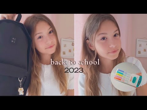 Видео: back to school 2023👩🏽‍🎓//покупки канцелярии к школе в 6 класс//neskvik