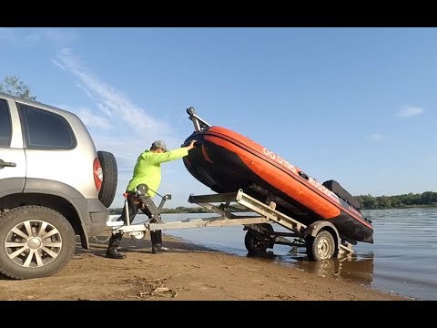 Видео: Спуск лодки