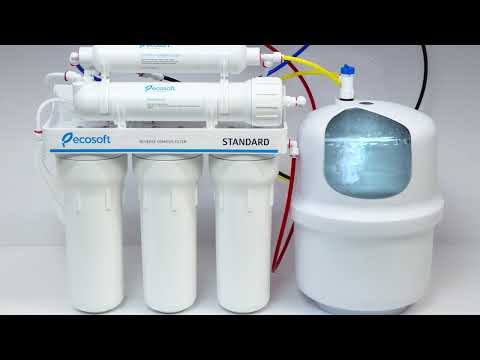Видео: Монтаж фильтра обратного осмоса Ecosoft Standard MO550ECOST