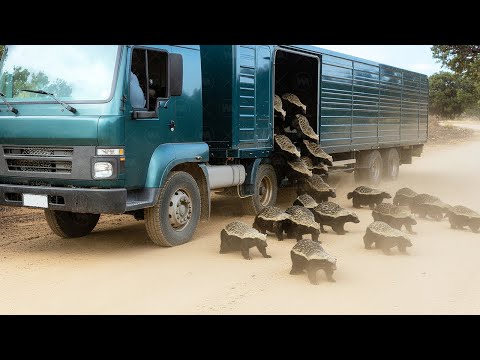 Видео: Медоед Заставил Сотни Койотов Кормить Его в Йеллоустоне. Это Безумие!