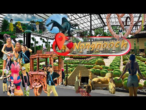 Видео: Park Nong Nooch Tropical Garden | Thailand | Обязателен к посещению с Паттайи