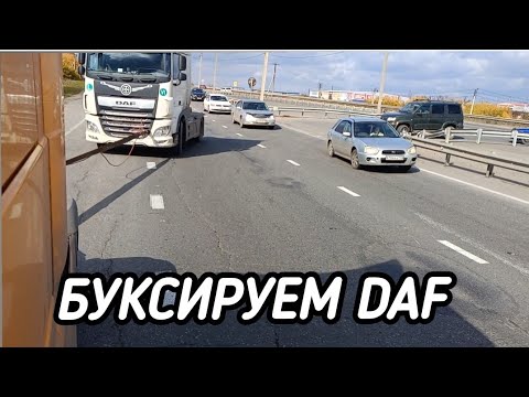 Видео: DAF НА ДИАГНОСТИКЕ. ПО ПУТИ ГОРИТ ФУРА