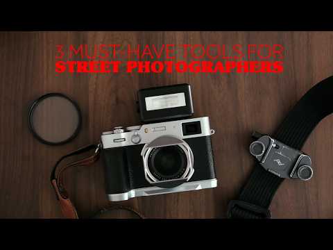 Видео: Три незаменимых инструмента для уличных фотографов