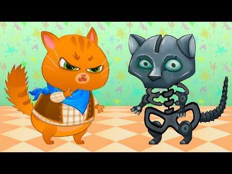 Видео: Суровый КОТИК БУБУ #42. КОТ РОБОТ. Мультик ИГРА про котят на Игрули TV