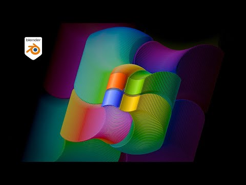 Видео: Ошибка Windows XP | Эффект эхо в Blender | Урок Geometry nodes