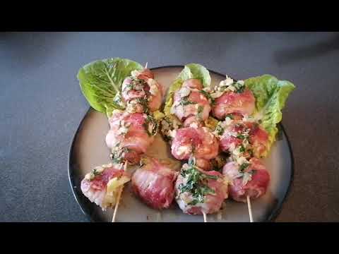 Видео: Блюдо к Новому Году! Из картофеля, сыра, бекона.