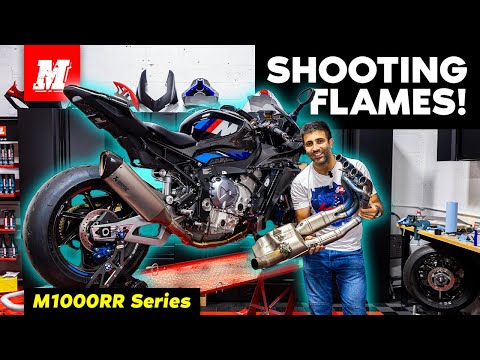 Видео: НОВЫЙ выхлоп для нашего BMW M1000RR 2023 года! | Серия M1000RR, часть 8
