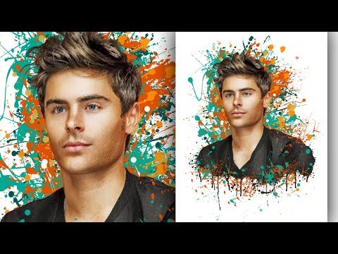 Видео: DREAM ART. Обработка мужского портрета в Фотошоп