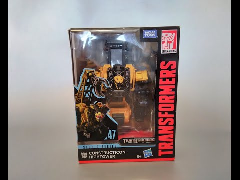 Видео: Обзор трансформера Hightower - Studio Series - SS-47 - Deluxe class. Музей роботов-трансформеров.