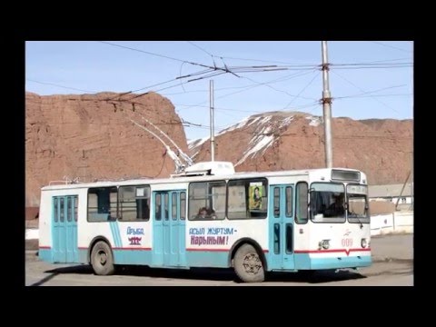 Видео: запуск троллейбуса  ЗИУ-9,  ч.1