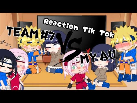 Видео: //Реакция команды #7+моё AU//^gacha club^[naruto]