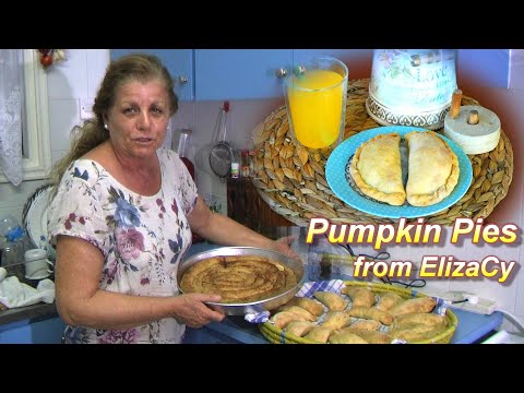 Видео: Тыквы - кипрские тыквенные пирожки и в твист от Элизы