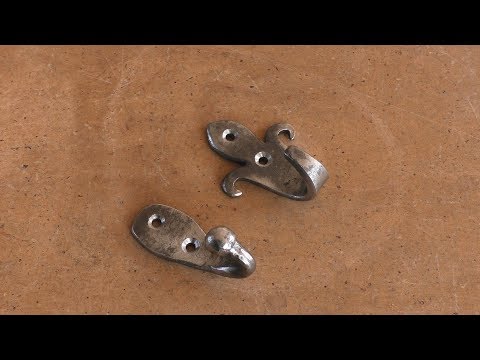 Видео: Кованые крючки