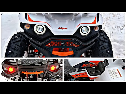 Видео: Интересная новинка от Kayo! Квадроцикл Kayo AU180 (Bull 3C)