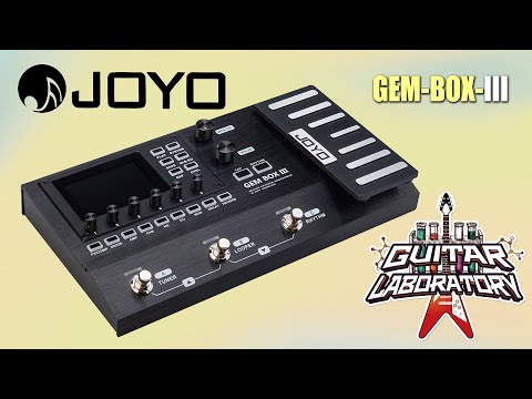 Видео: Гитарный процессор эффектов JOYO GEM-BOX-III - из металла для метала!