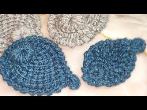 Видео: МК #техникаФРИФОРМ #ирландскоекружево из толстой пряжи МОТИВ №3 для шапки "Caracol"