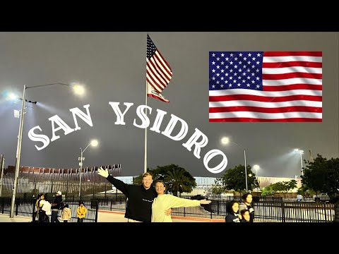 Видео: Переход границы Мексики и США в 20 лет! / San Ysidro/Мексика США / Переезд в США / Из Мексики в США