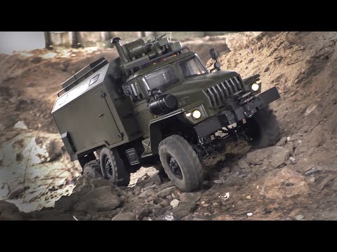 Видео: ✅ WPL B36KM "Урал 4320" - Модель на заказ для подписчика в Казахстан!