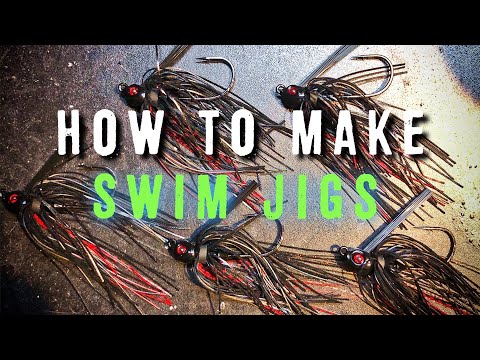 Видео: Как сделать приманки SWIM JIG с юбками джигов 6th Sense и формами Do-It. Форма для джиг-приманок ...