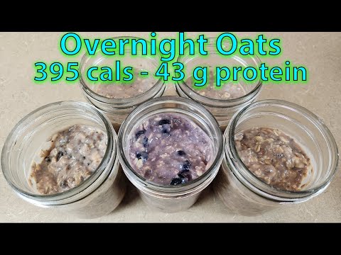 Видео: 10-минутный рецепт высокобелковой ночной овсянки, которую я использовала для похудения