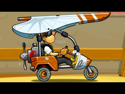 Видео: Планер в Хилл Климб #32 Hill Climb Racing 2 на Машинки Кида