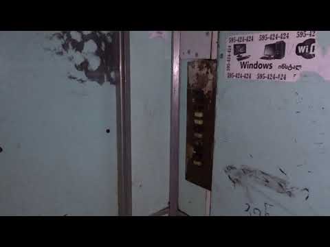 Видео: Лифт МЗС-1968 г.р. (Грузия, Тбилиси) V=0,65 м/c. Q=350 кг
