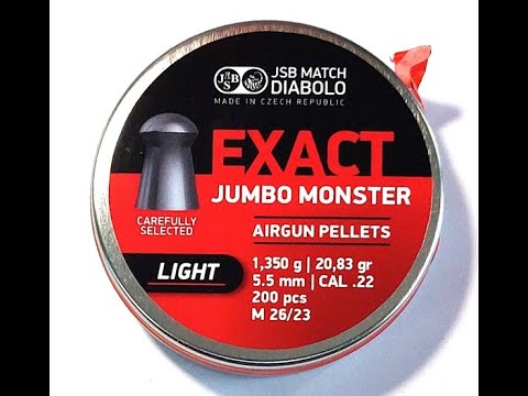 Видео: Пули JSB Monster Light