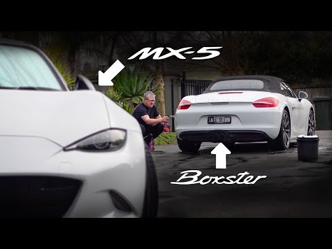 Видео: Обновление с MX5 до Boxster