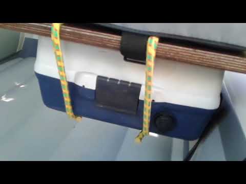 Видео: Крепление датчика эхолота