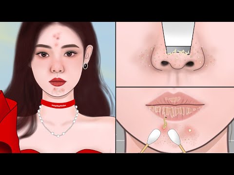 Видео: ASMR Делает ли макияж вас прорывом? Удовлетворительная анимация по уходу за кожей!