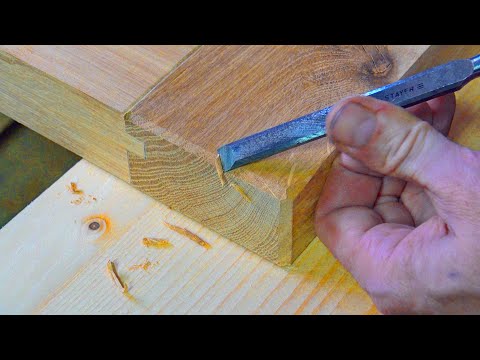 Видео: Arts and crafts table 2 (eng. subs).  Как испортить новую столешницу 2 часть