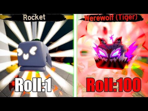 Видео: Распродажа 100 хеллоуинских Gacha Box с 31x Удачей в Blox Fruits