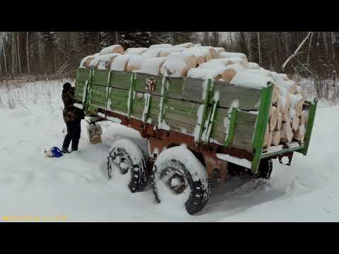 Видео: Газ 3307 поехал за дровами Часть1