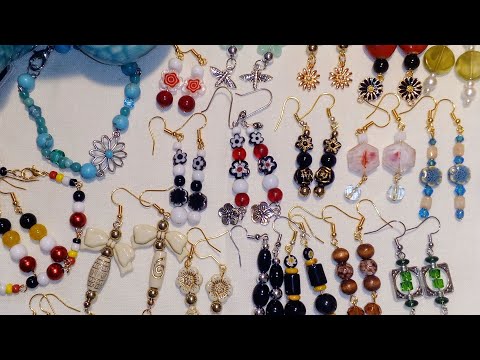 Видео: Новые творения #серьги #браслеты