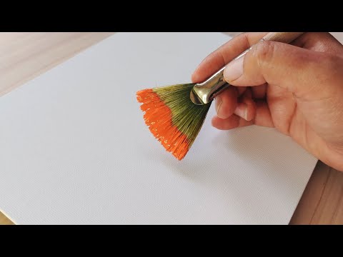 Видео: Пляж Сансет ☀️ / Акриловая живопись для начинающих