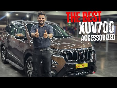 Видео: Проект XUV700 Full Trust | Кристаллическая матрица муассанита PPF + NanoCool + Razor Lighting | C...