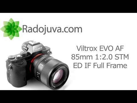 Видео: Обзор Viltrox EVO AF 85mm 1:2.0 STM ED IF Full Frame (Sony FE) #viltrox85mm