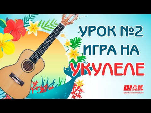 Видео: Укулеле для Начинающих Урок №2: Играем Первые Песни на УКУЛЕЛЕ. Первые песни для начинающих с нуля.
