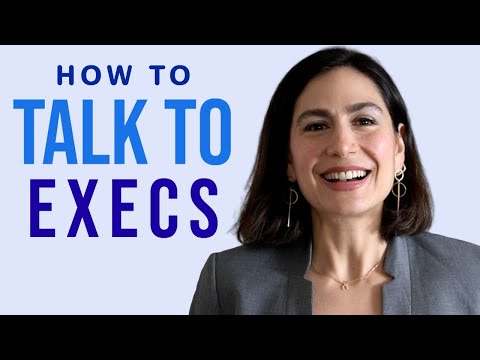 Видео: Более эффективное общение с руководителями высшего звена и вышестоящими лицами