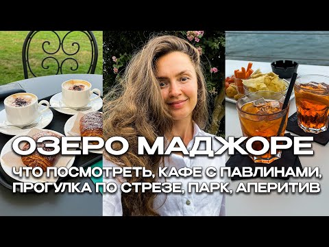 Видео: ОЗЕРО МАДЖОРЕ, ИТАЛИЯ 🇮🇹 КАФЕ С ПАВЛИНАМИ, ВИЛЛА ПАЛЛАВИЧИНО, ПРОГУЛКА ПО СТРЕЗЕ, ВЕЧЕРНИЙ АПЕРИТИВ