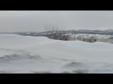 Видео: Мурманск, в снежном плену ( Ушакова 16/20, 7/2, Осипенко 8 ).