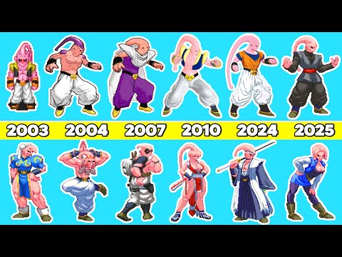 Видео: Все Супер Поглощения Буу - Эволюция (2003-2025) Формы Трансформации Маджин Буу