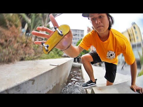 Видео: УЛИЧНЫЙ ФИНГЕРБОРДИНГ!