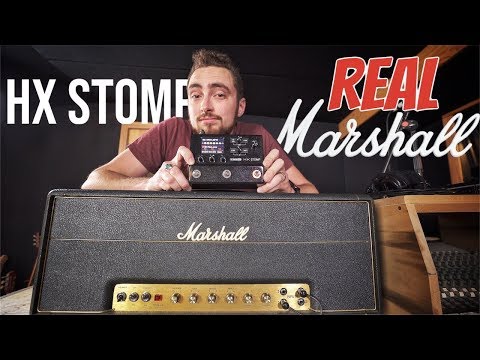 Видео: HX Stomp против VINTAGE Marshall | Чувствуете разницу?