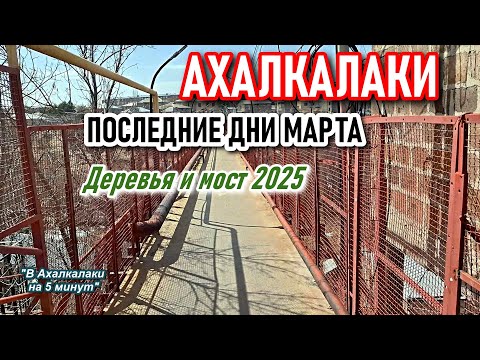 Видео: АХАЛКАЛАКИ || НОВЫЕ ДЕРЕВЬЯ || МОСТ
