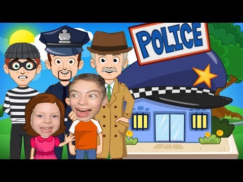 Видео: ИГРА MY TOWN ИГРАЕМ ВЕРТОЛЁТОМ И ЗА ПОЛИЦЕЙСКОГО Смешное видео для детей Мой город
