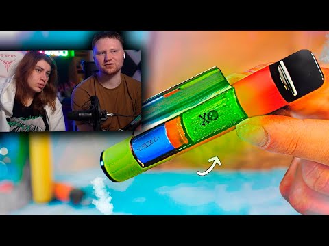 Видео: ЧТО ВНУТРИ ЭЛЕКТРОННОЙ СИГАРЕТЫ? (и не только) | РЕАКЦИЯ на GoldenBurst