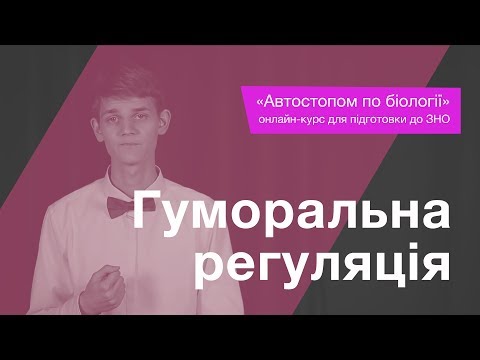 Видео: Гуморальна регуляція – Підготовка до ЗНО – Біологія