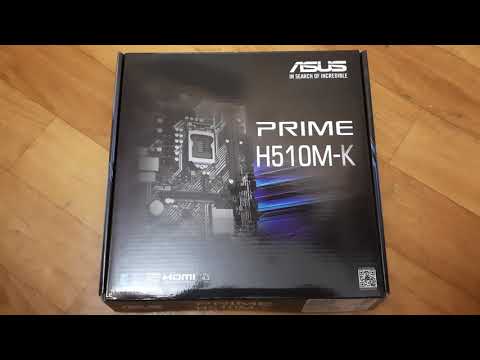 Видео: Обзор Материнской платы Asus Prime H510M-K (s1200, Intel H510, PCI-Ex16) из Rozetka